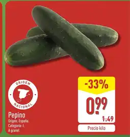 ALDI Pepino oferta