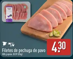 ALDI Filetes de pechuga de pavo oferta