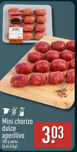 ALDI Mini chorizo dulce aperitivo oferta