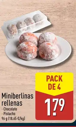 ALDI Miniberlinas rellenas oferta