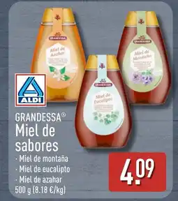 ALDI GRANDESSA Miel de sabores oferta