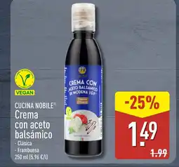 ALDI CUCINA NOBILE Crema con aceto balsámico oferta