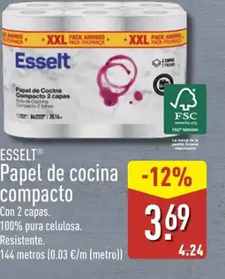 ALDI ESSELT Papel de cocina compacto oferta