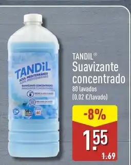 ALDI TANDIL Suavizante concentrado oferta