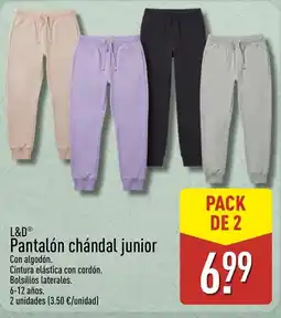 ALDI L&D Pantalón chándal junior oferta