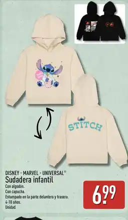 ALDI DISNEY MARVEL - UNIVERSAL Sudadera infantil oferta