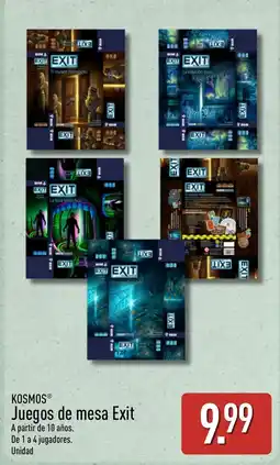 ALDI KOSMOS Juegos de mesa Exit oferta
