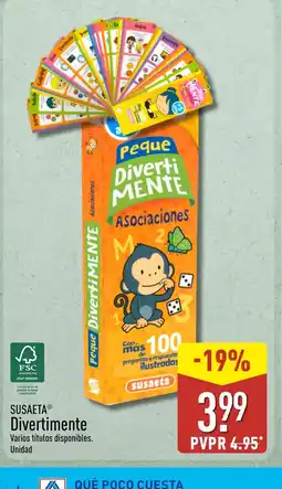 ALDI SUSAETA Divertimente Varios títulos disponibles oferta