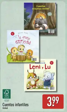 ALDI Cuentos infantiles oferta