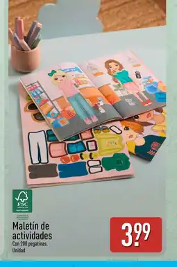 ALDI Maletín de actividades oferta