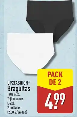 ALDI UP2FASHION Braguitas oferta