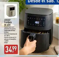 ALDI AMBIANO Freidora de aire oferta