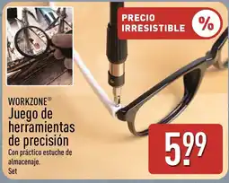 ALDI WORKZONE Juego de herramientas de precisión oferta
