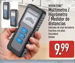 ALDI WORKZONE Multímetro / Higrómetro / Medidor de distancias oferta