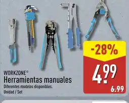 ALDI WORKZONE Herramientas manuales oferta