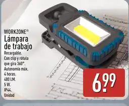 ALDI WORKZONE Lámpara de trabajo oferta
