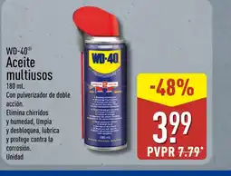 ALDI WD-40 Aceite multiusos oferta
