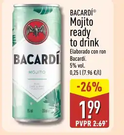ALDI BACARDÍ Mojito ready to drink oferta