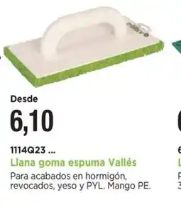 BdB Llana goma espuma Vallés oferta