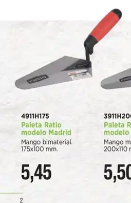 BdB Paleta Ratio modelo Madrid oferta