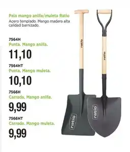 BdB Pala mango anilla/muleta Ratio oferta