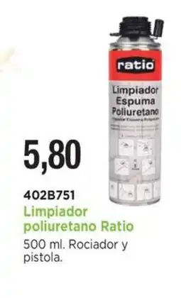BdB Limpiador poliuretano Ratio oferta
