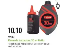 BdB Plomada trazadora 30 m Ratio oferta