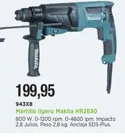 BdB MAKITA Martillo ligero HR2630 oferta