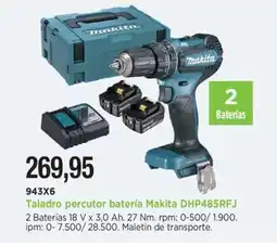 BdB MAKITA Taladro percutor bateríaDHP485RFJ oferta