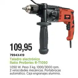 BdB RATIO Taladro electrónico ProSeries R-T1050 oferta