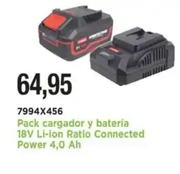BdB Pack cargador y batería 18V Li-ion Ratio Connected Power 4,0 Ah oferta
