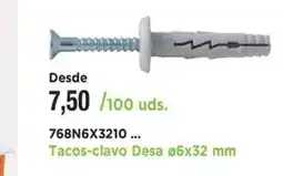 BdB Tacos-clavo Desa 06x32 mm oferta