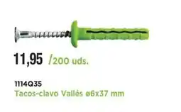 BdB Tacos-clavo Vallés 06x37 mm oferta