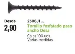 BdB Tornillo fosfatado paso ancho Desa oferta