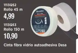BdB Cinta fibra vidrio autoadhesiva Desa oferta