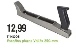 BdB VALLÉS Escofina placas 250 mm oferta