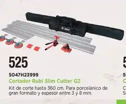 BdB Cortador Rubi Slim Cutter G2 oferta