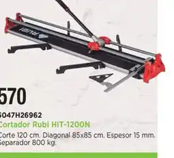 BdB Cortador Rubi HIT-1200N oferta