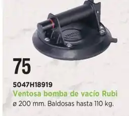 BdB Ventosa bomba de vacío Rubi oferta