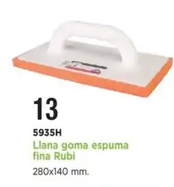 BdB Llana goma espuma fina Rubi oferta