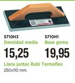 BdB Llana juntas Rubi Termoflex oferta