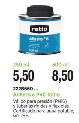 BdB RATIO Adhesivo PVC oferta