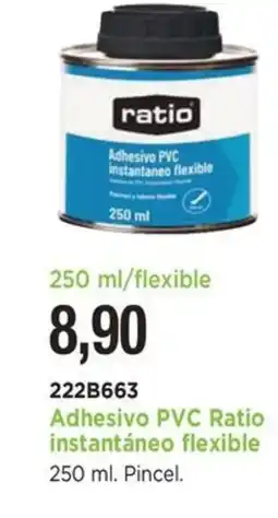 BdB RATIO Adhesivo PVC instantáneo flexible oferta