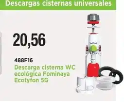 BdB ECOTYFON Descarga cisterna WC ecológica Fominaya oferta