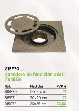BdB Sumidero de fundición dúctil Fun&Go oferta
