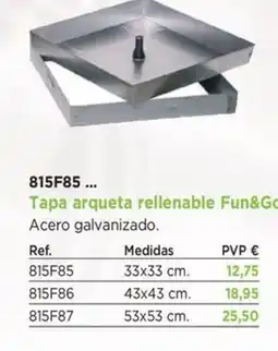 BdB Tapa arqueta rellenable Fun&Go oferta