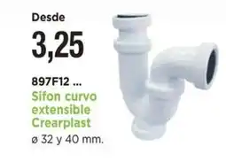 BdB Sifon curvo extensible Crearplast oferta