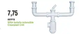 BdB Sifón botella extensible Crearplast C44 oferta