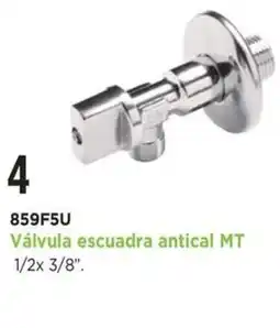 BdB Válvula escuadra antical MT oferta