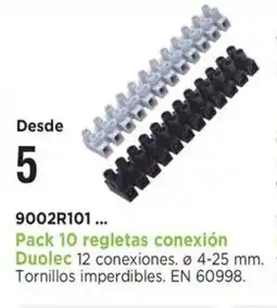 BdB Pack 10 regletas conexión Duolec oferta
